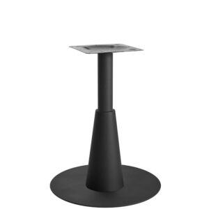 Nobis Furniture - Saturn Noir Premium Large Round Vintage Brass Table Base