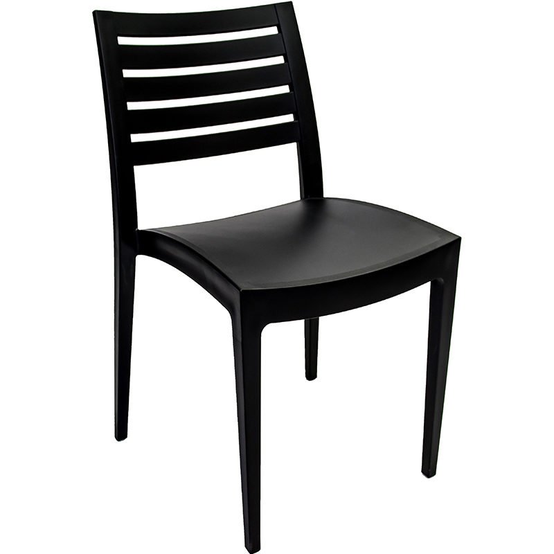 Nobis Furniture - Next Day Secco Stacking Side Chair Indoor and or Outdoor - Choice of 3 Colours