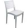 Nobis Furniture - Next Day Secco Stacking Side Chair Indoor and or Outdoor - Choice of 3 Colours