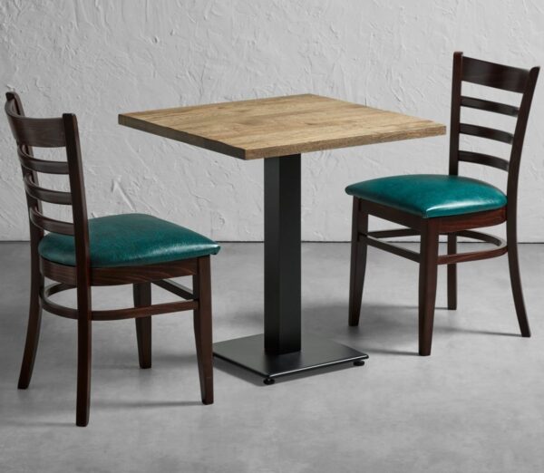Sheldon Rustic Antique 2 Seater Dining Set