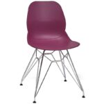 Nobis Furniture - Shoreditch Side Chair - Chrome Frame