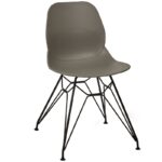 Nobis Furniture - Shoreditch Side Chair - Black Steel Frame