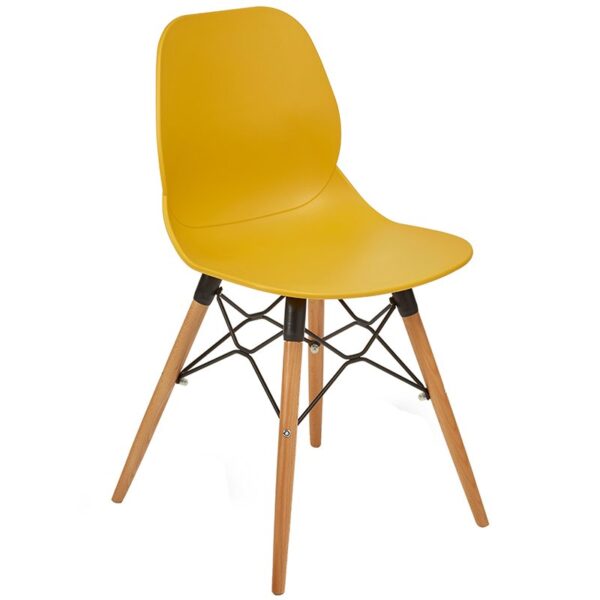 Nobis Furniture - Shoreditch Side Chair - Natural Wooden Frame