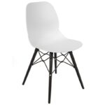 Nobis Furniture - Shoreditch Side Chair - Black Wooden Frame