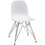 Nobis Furniture - Shoreditch Side Chair - Chrome Frame