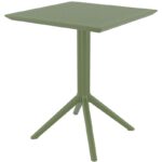 Nobis Furniture - Sky Folding Square Outdoor Dining Table - 600mm Square