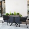 Nobis Furniture - Sky Square Outdoor Dining Table - 700mm Square