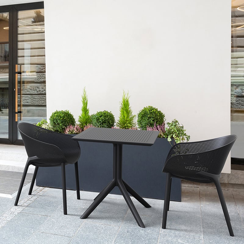 Nobis Furniture - Sky Square Outdoor Dining Table - 700mm Square