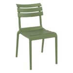 Nobis Furniture - EcoRelax Stacking Outdoor Side Chair - 4 Weather-Resistant Colours