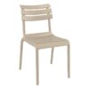 Nobis Furniture - EcoRelax Stacking Outdoor Side Chair - 4 Weather-Resistant Colours
