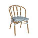Nobis Furniture - Solent Weave Outdoor Stacking Side Chair - Choice of Two Colours