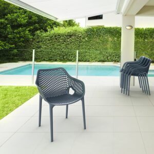 Nobis Furniture - Spring Stacking Indoor or Outdoor Arm Chair