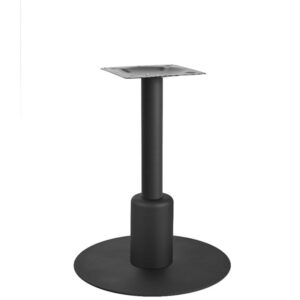 Nobis Furniture - Titan Noir Large Round Black Table Base with Black Sleeve