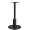 Nobis Furniture - Titan Noir Large Round Black Table Base with Black Sleeve