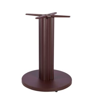 Nobis Furniture - Uluru NoRock Jarrah Brown Large Table Base - Dining Height