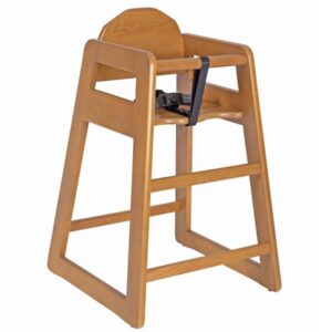 Nobis Furniture - Vana Wooden Stackable Baby High Chair Beech