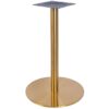 Nobis Furniture - Vello Large Round Brass Table Base - Various Heights