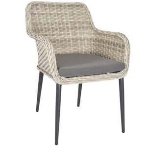 Nobis Furniture - Vita Rattan Stackable Outdoor Arm Chair