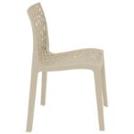 Nobis Furniture - Next Day Zesi Stacking Outdoor Side Chair - Choice of 8 Natural Tones