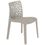 Nobis Furniture - Next Day Zesi Stacking Outdoor Side Chair - Choice of 8 Natural Tones