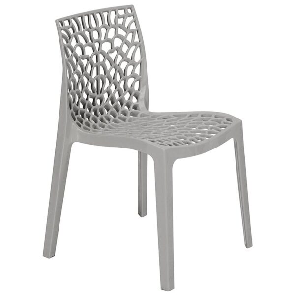 Nobis Furniture - Next Day Zesi Stacking Outdoor Side Chair - Choice of 8 Natural Tones