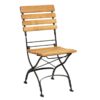 Nobis Furniture - Arch Wrought Iron Outdoor Folding Side Chair