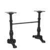 Nobis Furniture - Baroque Twin Pedestal Table Base - Dining Height