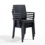 canterbury armchair stackable nobis furniture