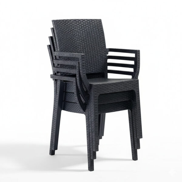 canterbury armchair stackable nobis furniture