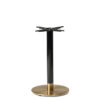 Nobis Furniture - NEXT DAY Black and Champagne Medium Round Cast Iron Table Base