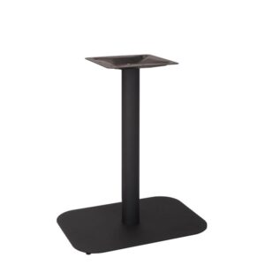 Nobis Furniture - Black Emmett Rectangular Dining Table Base with Radius Edges