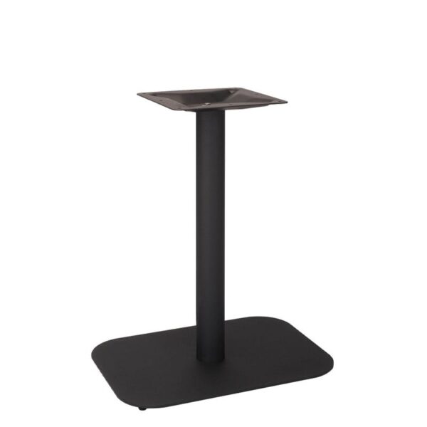 Nobis Furniture - Black Emmett Rectangular Dining Table Base with Radius Edges