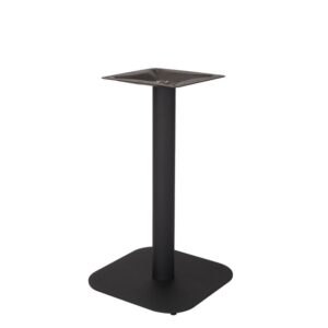 Nobis Furniture - Black Emmett Square Dining Table Base with Radius Edges
