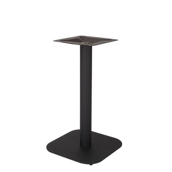 Nobis Furniture - Black Emmett Square Dining Table Base with Radius Edges