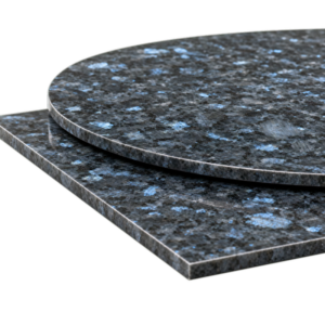 Blue Pearl Granite Table Top 20mm Blue Black Silver