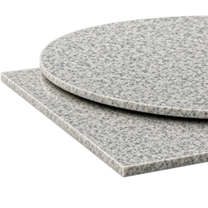 Sardo Grey Granite Table Top 20mm White Grey Speckled
