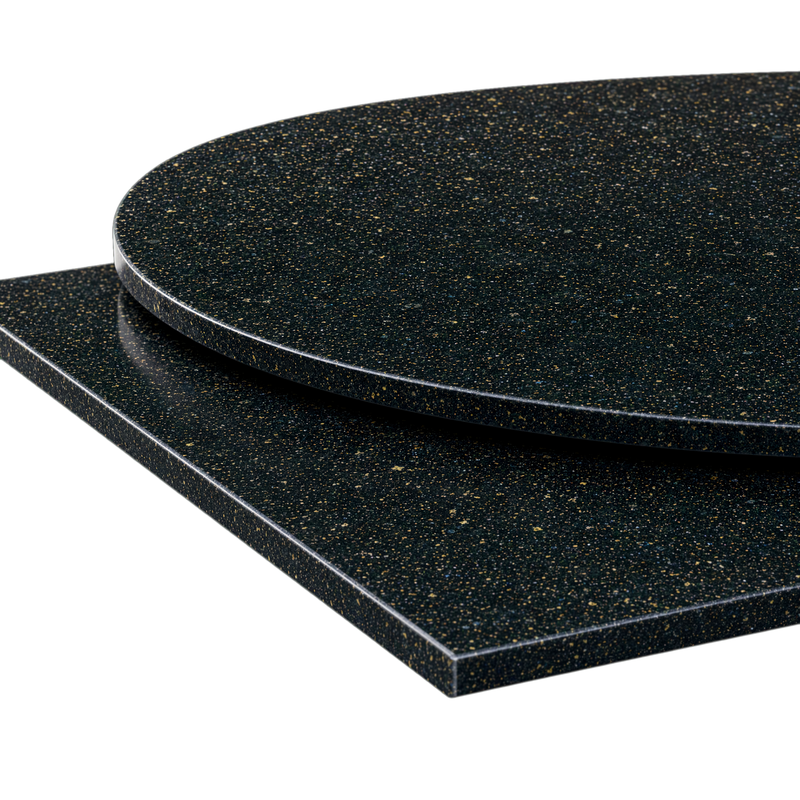 Star Galaxy Granite Table Top 20mm Black Gold