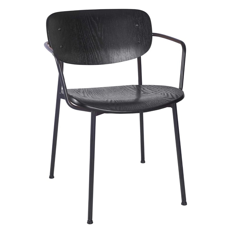 Nobis Furniture - Preston Wood Stacking Arm Chair