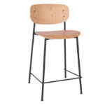 Nobis Furniture - Preston Mid Height Wood Stool