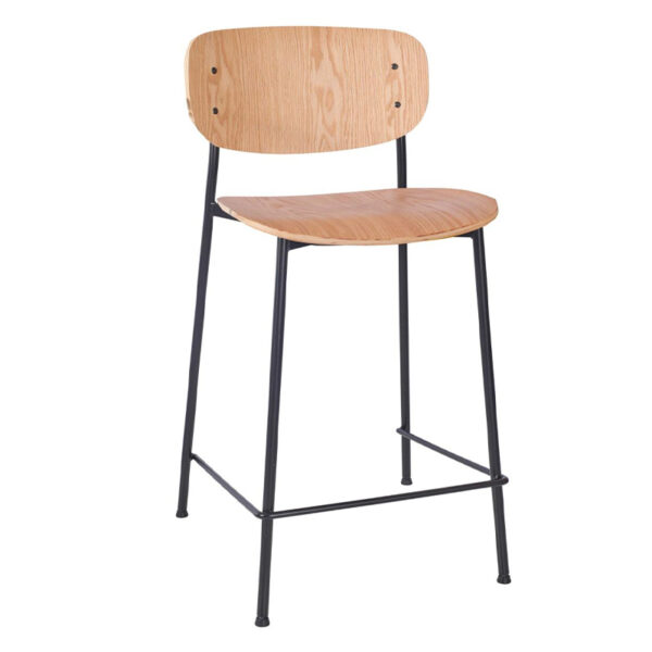 Nobis Furniture - Preston Wood High Stool