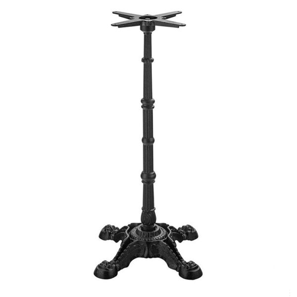 Nobis Furniture - Imperial Self Leveling 4 Leg Cast Iron Table Base - Bar Height