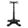 Nobis Furniture - Imperial Self Leveling 4 Leg Cast Iron Table Base - Dining Height