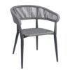 Nobis Furniture - Madrid Rope Weave Outdoor Stacking Arm Chair