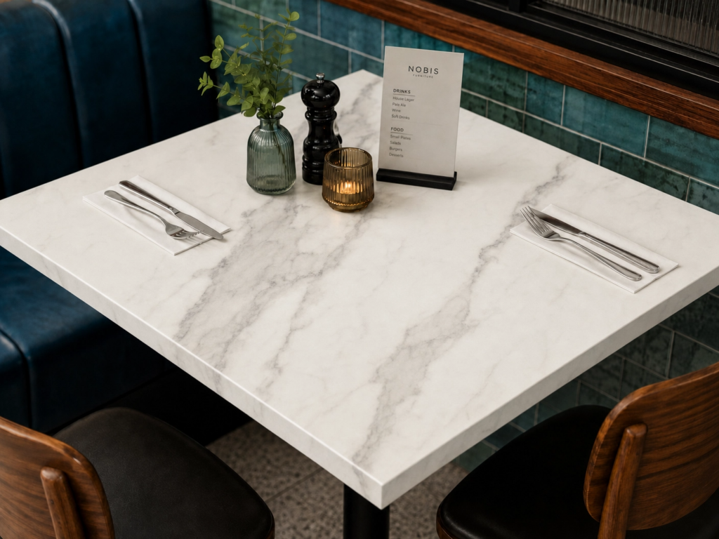 25mm Premium Crystal Marble Laminate Table Top