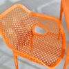 orange spring arm chair nobis furniture