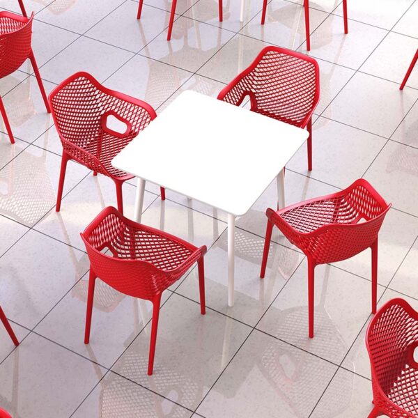 red spring arm chair nobis furniture