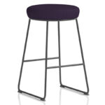Nobis Furniture - Tudor High Stool with Metal Frame - Bespoke Colour Options