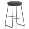 Nobis Furniture - Tudor High Stool with Metal Frame