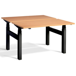 Lavoro Duo Twin Motor Height Adjustable Back to Back Desk - 1600mm x 800mm