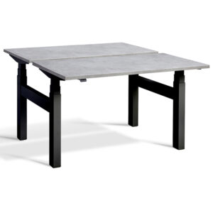Lavoro Duo Twin Motor Height Adjustable Back to Back Desk - 1200mm x 700mm